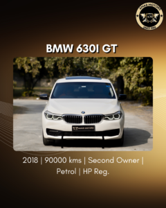 BMW 630I GT