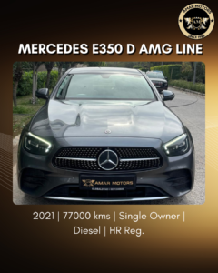 Mercedes Benz E350 D AMG Line